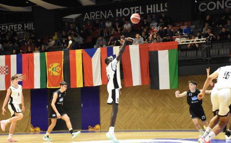 "دبي لكرة السلة" يتوج بلقب "بطولة سراييفو الدولية" للشباب