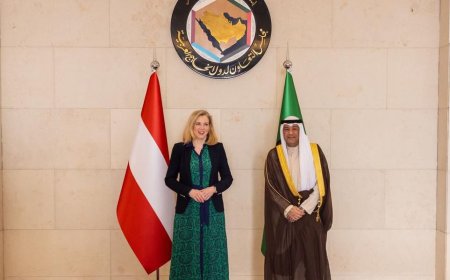 أمين عام مجلس التعاون يبحث مع وزيرة خارجية النمسا التطورات في المنطقة