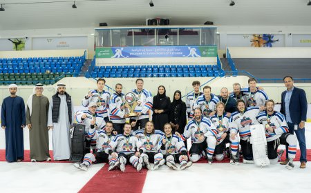 "شاهين" بطلاً لدوري الإمارات لهوكي الجليد