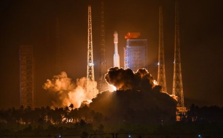 الصين تطلق مجموعة جديدة من الأقمار الاصطناعية للإنترنت
