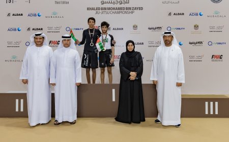 الشارقة للدفاع عن النفس بطلا للجولة الـ3 من بطولة خالد بن محمد بن زايد للجوجيتسو