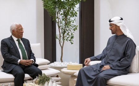 رئيس الدولة يستقبل رئيس المجلس الأوروبي