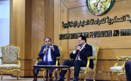 مجدي طنطاوي من الأكاديمية العسكرية: مصر منارة الاستقرار ومركز إشعاع فكري لا يُهزم | صور