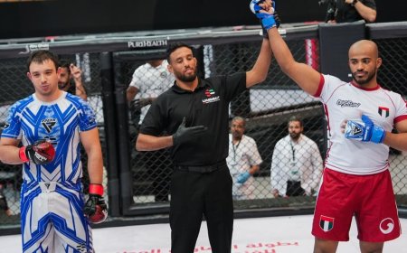 إقبال جماهيري كبير ونجاح تنظيمي لافت في ختام بطولة الإمارات الوطنية للفنون القتالية المختلطة