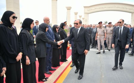 الرئيس السيسى يتقدم مشيعى جنازة اللواء كمال مدبولى والد رئيس الوزراء الدكتور مصطفى مدبولي في جنازة عسكرية مهيبة | صور