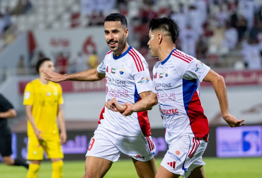 فوز العين والشارقة ودبا وخورفكان في دوري أدنوك للمحترفين