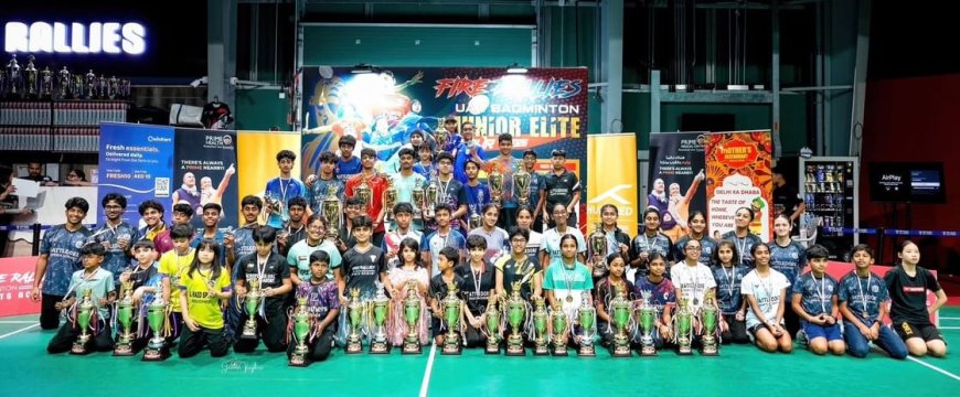 اختتام منافسات بطولة النخبة للناشئين للريشة الطائرة بمشاركة 432 لاعبا ولاعبة