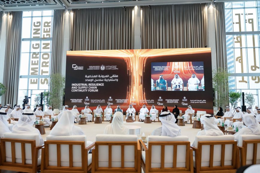 خلال «ملتقى المرونة الصناعية واستمرارية سلاسل الإمداد» سلطان الجابر: بقوة صناعتنا نحوّل التحديات إلى قوة راسخة
