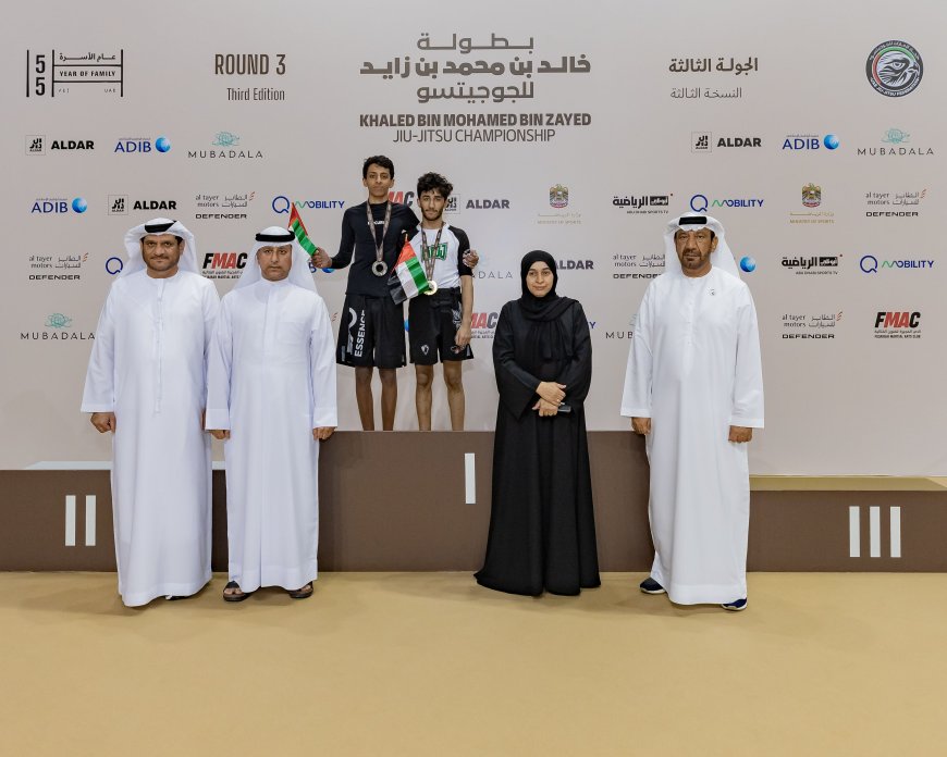 الشارقة للدفاع عن النفس بطلا للجولة الـ3 من بطولة خالد بن محمد بن زايد للجوجيتسو