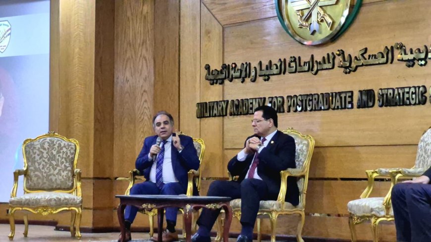 مجدي طنطاوي من الأكاديمية العسكرية: مصر منارة الاستقرار ومركز إشعاع فكري لا يُهزم | صور