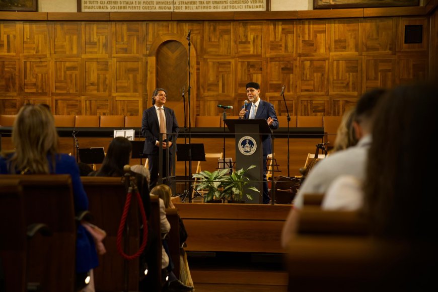 مجمع اللغة العربية بالشارقة يختتم مشاركته في المهرجان الدولي للغة والثقافة العربية بميلان