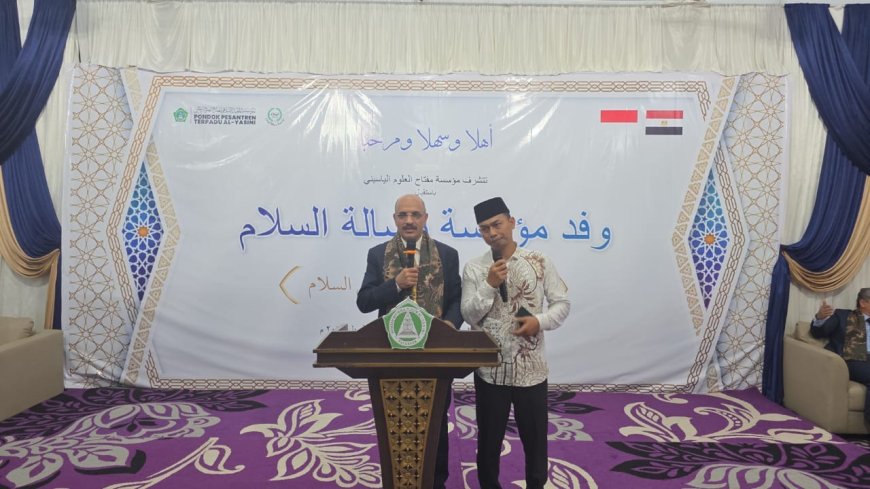 رسالة قوية من د عبد الراضي رضوان من معهد في إندونيسيا .. تعيد تعريف السلام والتعايش السلمي