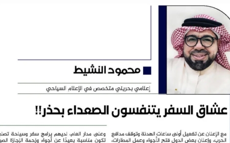 محمود النشيط يكتب.. عشاق السفر يتنفسون الصعداء بحذر!!