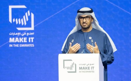 سلطان الجابر: 262 مليار درهم قيمة صادراتنا الصناعية في 2025 منها 92 مليار درهم صادرات صناعية متقدمة