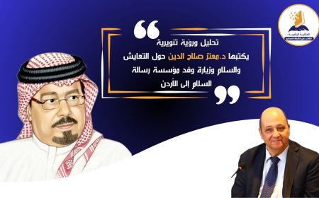 زيارة وفد مؤسسة رسالة السلام إلى  الأردن: دراسة تحليلية في خطاب التعايش وبناء السلام و دلالات الشراكة التربوية والحوار الكنسي في ضوء الفكر التنويري للمفكر الأستاذ علي  الشرفاء