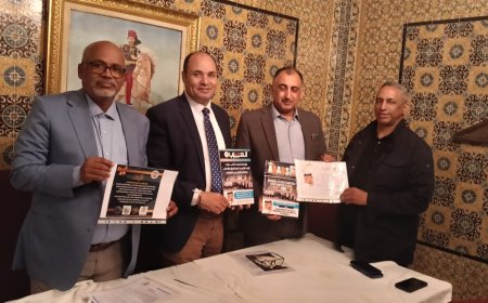 رئيس الاتحاد العربي لبيوت الشباب يشيد بإصدرات المكتبة الرقمية للشرفاء الحمادي وأنشطة رسالة السلام