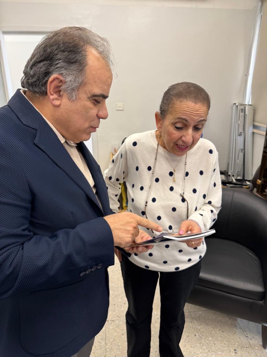 مديرة المدارس الأرثوذكسية الوطنية بالأردن تشيد بكتاب المفكر العربي علي محمد الشرفاء وتؤكد فكر يبني جسور السلام بين أبناء الإنسانية