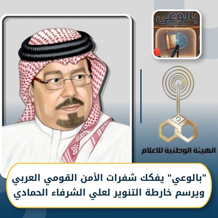 فيديو .."بالوعي" يفكك شفرات الأمن القومي العربي ويرسم خارطة التنوير لعلي الشرفاء الحمادي