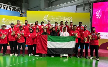 حصاد حافل بالإنجازات للرياضة الإماراتية خلال مايو