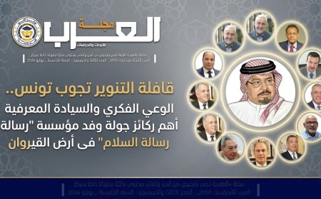 قافلة التنوير تجوب تونس.. الوعي الفكري والسيادة المعرفية أهم ركائز جولة وفد مؤسسة (رسالة السلام) في أرض القيروان