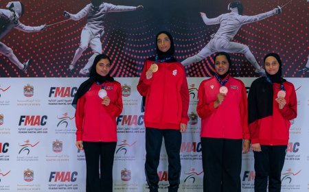 الشارقة الرياضي للمرأة يحصد 37 ميدالية ببطولة الفجيرة