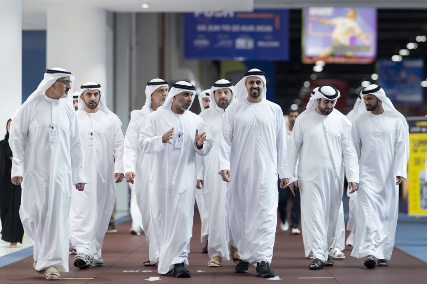 ذياب بن محمد بن زايد يشهد جانباً من فعاليات صيف أبوظبي الرياضي 2026