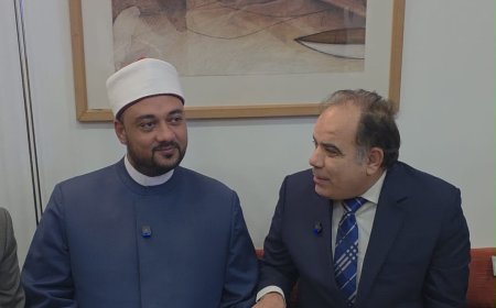 أمين عام المجلس الأعلى للشؤون الإسلامية يشيد بدور مؤسسة رسالة السلام العالمية في نشر الوعي والقيم الإنسانية