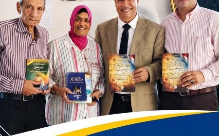 وفد مؤسسة رسالة السلام يهدي مؤلفات الشرفاء الحمادي لجمعية سواقي الخير.. وإشادة بالأفكار الداعية إلى بناء الإنسان ونشر ثقافة السلام