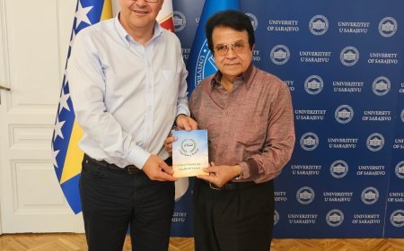 نائب رئيس جامعة سراييفو الحكومية يشيد بمؤلفات المفكر على الشرفاء ويرحب بالتعاون مع مؤسسة رسالة السلام العالمية لنشر ثقافة السلام والحوار