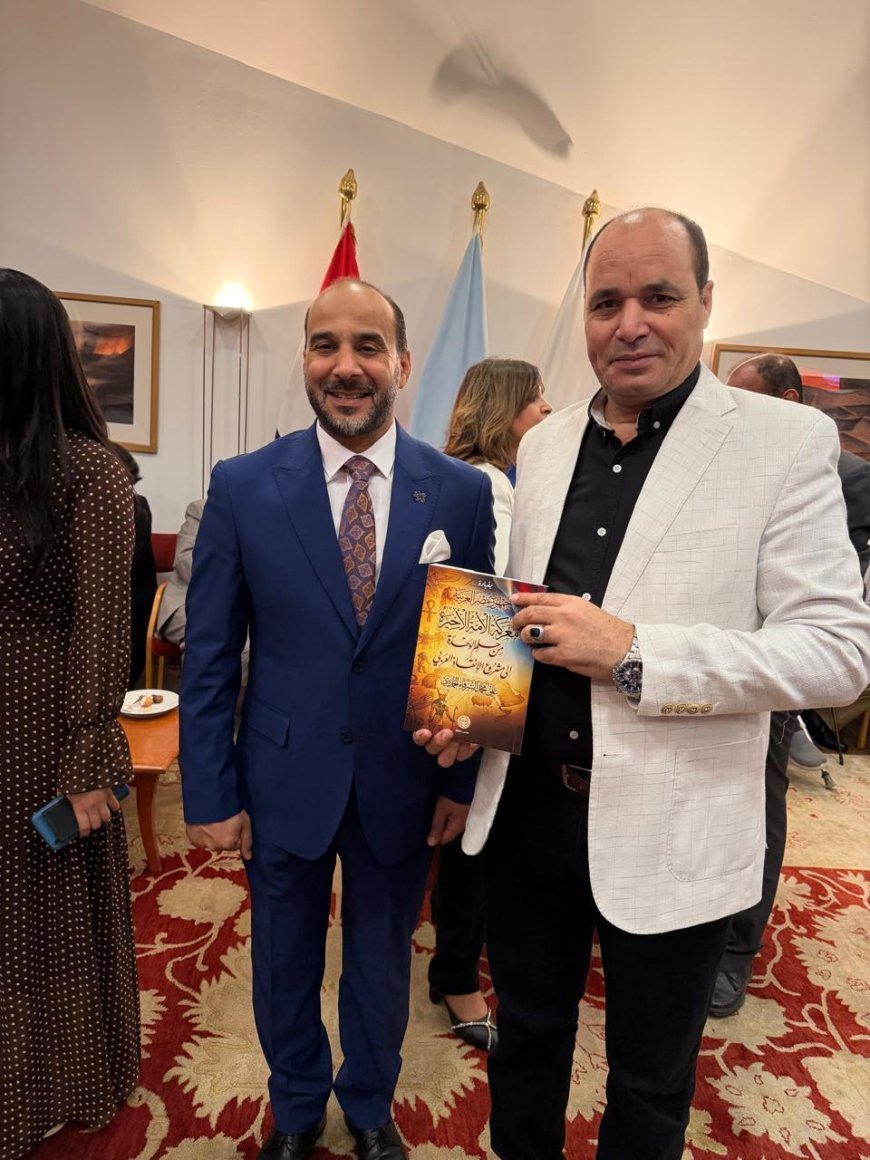 تعاون مرتقب بين المكتبة الرقمية للشرفاء الحمادي ومكتبة الإسكندرية.. لقاء يجمع محمد فتحي الشريف والدكتور محمد سليمان
