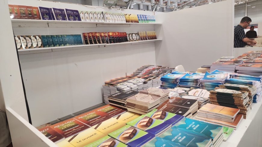 جناح "رسالة السلام " جاهز لاستقبال الزوار غدًا في معرض إسطنبول الدولي للكتاب | صور