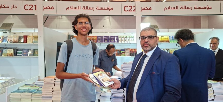 من اليوم الأول .. إقبال جماهيري كبير على جناح رسالة السلام في معرض إسطنبول الدولي | صور