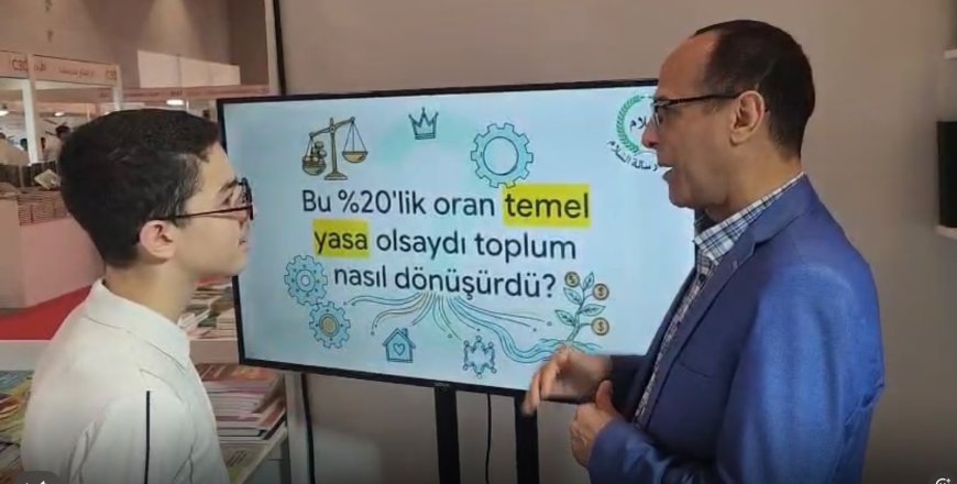 رسالة السلام " تنفرد ببث 104 فيديو باللغة التركية في جناحها بمعرض إسطنبول للكتاب