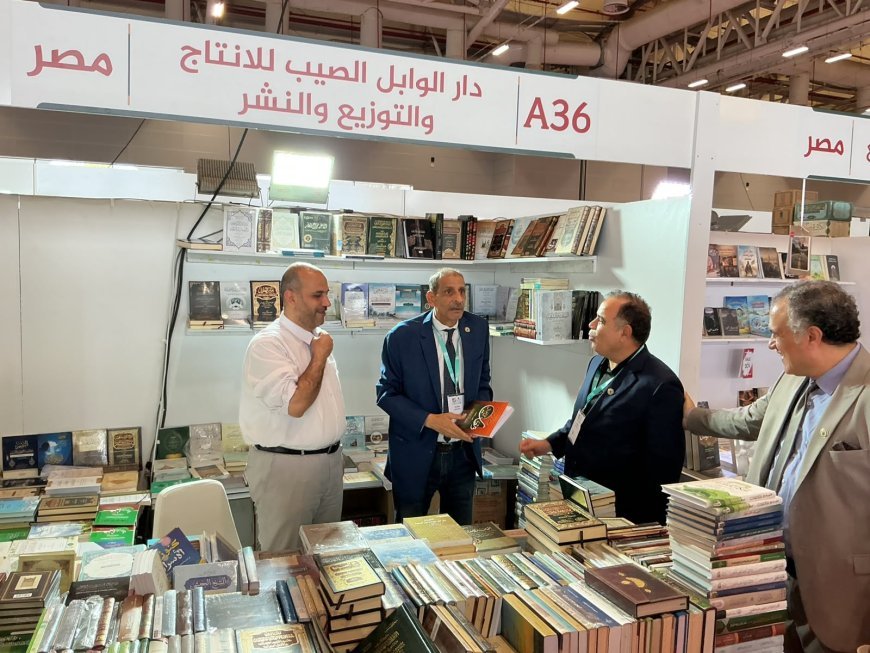 مجدي طنطاوي يطرق أبواب الناشرين للتعريف بمشروع " رسالة السلام " الفكري | صور