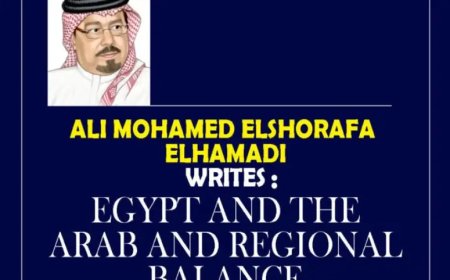 Al-Shorafa  Al-Hammadi: Egypt and the Arab and Regional Balance