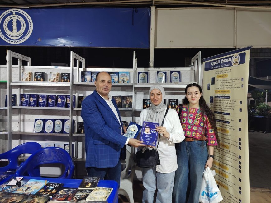 أفكار الشرفاء الحمادي تجذب الأنظار في الساعات الأولى من افتتاح معرض نادي الترسانة للكتاب