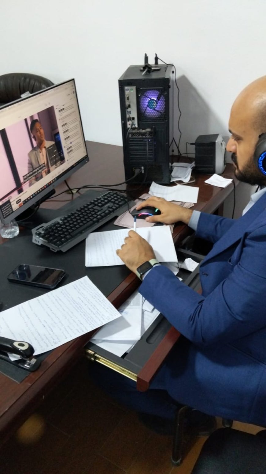 ممثل مؤسسة رسالة السلام العالمية يؤكد  في مؤتمر نوبل للسلام أهمية دور المنظمات الدولية في ربط  الشباب وبناء شبكات السلام