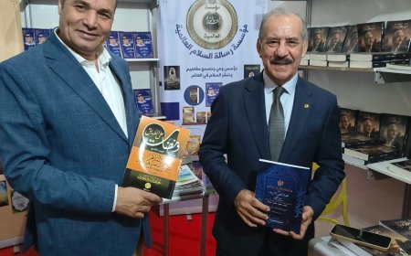 ريسان خرابيط يزور مركز العرب ويشيد بأنشطة المركز البحثية والتنويرية