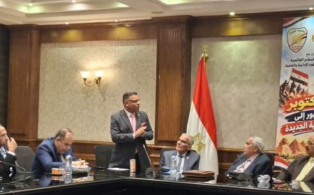 *اللواء أركان حرب الدكتور أشرف مظهر فى إحتفالية مؤسسة رسالة السلام العالمية*  *مصر في رباط إلى يوم الدين.. وروح أكتوبر سر قوة المصريين*