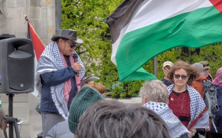 مدير مكتب الأردن بمؤسسة رسالة السلام يشارك في مسيرة تضامنية مع فلسطين بنيوزيلندا