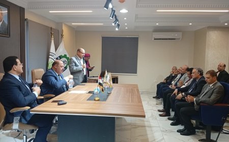 بدء فعالية النقابة العامة للنقل البري بحضور وفد من  مؤسسة رسالة السلام العالمية