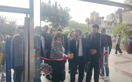 بمشاركة رسالة السلام العالمية افتتاح معرض مركز شباب الجزيرة وكتب الشرفاء الحمادي  تلفت انتباه الزوار