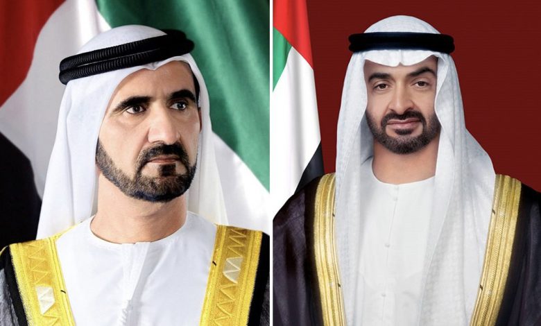 رئيس دولة الامارات ونائبه